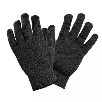 Перчатки акриловые утепленные, черн. графит (1 пара), 47 гр. AIRLINE