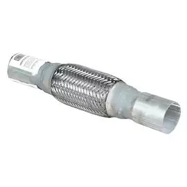 Переходник 45/45 L=300 под хомут с виброкомпенсатором 45х150 (нержавеющая алюминизированная сталь) TRIALLI