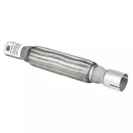 Переходник 45/50 L=400 под хомут с виброкомпенсатором 45х250 (нержавеющая алюминизированная сталь) TRIALLI