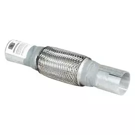 Переходник 50/50 L=300 под хомут с виброкомпенсатором 50х150 (нержавеющая алюминизированная сталь) TRIALLI
