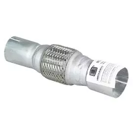 Переходник 50/55 L=250 под хомут с виброкомпенсатором 50х100 (нержавеющая алюминизированная сталь) TRIALLI