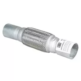 Переходник 50/55 L=300 под хомут с виброкомпенсатором 50х150 (нержавеющая алюминизированная сталь) TRIALLI