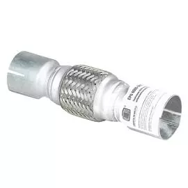 Переходник 60/60 L=250 под хомут с виброкомпенсатором 50х100 (нержавеющая алюминизированная сталь) TRIALLI