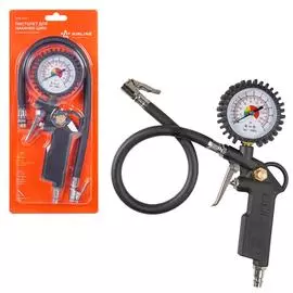 Пистолет для накачки шин с манометром 12BAR AIRLINE