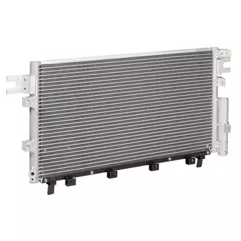 Радиатор кондиционера для автомобилей Hover H5 (10-) 2.4i (крепл. трубки с торца) LUZAR