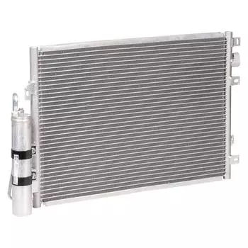 Радиатор кондиционера для автомобилей Kangoo (07-) LUZAR