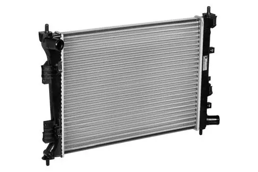 Радиатор охлаждения для автомобилей Solaris (10-)/Rio (10-) MT (сборный) LUZAR