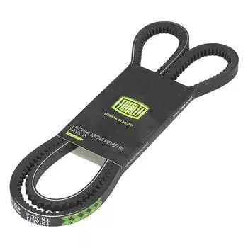 Ремень приводной для автомобилей ГАЗ 66/ПАЗ 3205 (змз. 513) зубчатый (11x10x1400) (AVX13X1400) TRIALLI