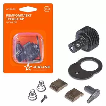 Ремкомплект трещотки 1/2" DR 72T AIRLINE