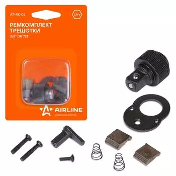 Ремкомплект трещотки 3/8" DR 72T AIRLINE