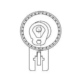 Ролик ГРМ натяжной для автомобилей Peugeot Partner (08-) 1.6d TRIALLI