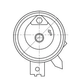 Ролик ГРМ натяжной для автомобилей Renault Megane (02-) 1.5d TRIALLI