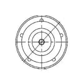 Ролик приводного ремня для автомобилей Renault Megane (02-) 1.9d/2.0d TRIALLI