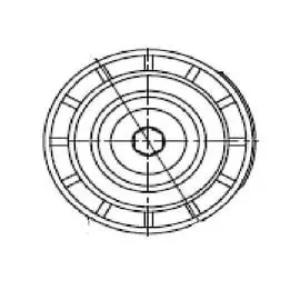 Ролик приводного ремня для автомобилей Renault Megane (95-) 1.9d TRIALLI