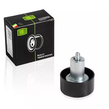 Ролик приводного ремня для автомобилей ГАЗель Next (13-)/Бизнес (двигатель Cummins Isf 2.8) опорный верхний (только ролик) (CM 105) TRIALLI