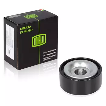 Ролик привод. ремня для автомобилей Renault Logan (04-)/Duster (10-) 1.4i/1.6i 16V с ГУР и A/C (только ролик) (CM 0901) TRIALLI