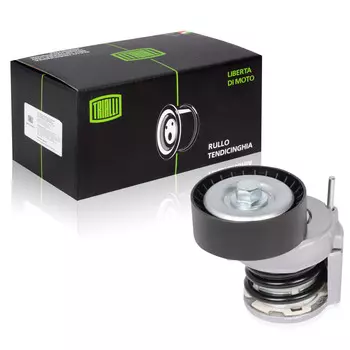 Ролик приводного ремня с натяжным механизмом для автомобилей Skoda Rapid (12-) 1.2i/1.4i/1.6i TRIALLI