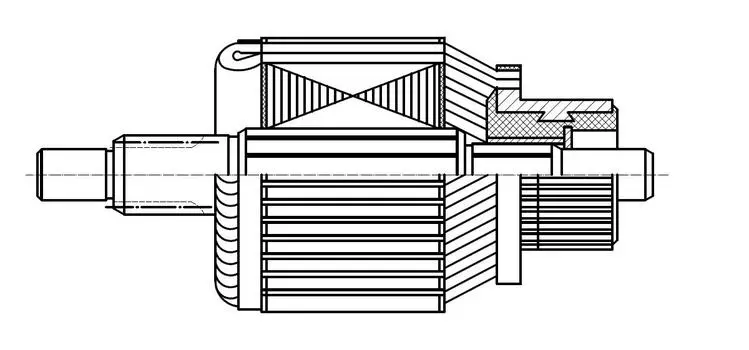 Ротор стартера для автомобилей Nissan X-Trail T30 (01-)/Primera (01-) 2.0i/2.5i МT StartVolt