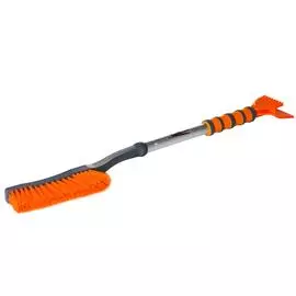 Щетка от снега и льда с мягкой щетиной + двойной скребок (77 см) AIRLINE