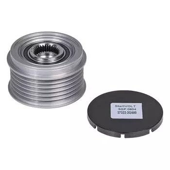 Шкив с обгонной муфтой генератора для автомобилей Hyundai Santa Fe III (12-)/Kia Optima (10-) 2.4i StartVolt