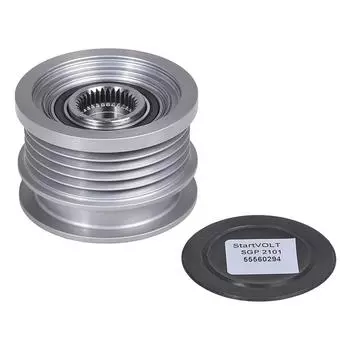 Шкив с обгонной муфтой генератора для автомобилей Opel Astra H (04-) 1.6i/1.8i StartVolt