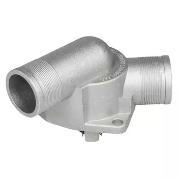 Термостат для автомобилей 21082 (инж. с 2003) (с алюминиевым корпусом, обрезиненный клапан) ("зимний" 92°С) LUZAR