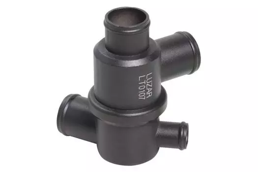 Термостат для автомобилей ВАЗ 2108 (с алюминиевым корпусом, обрезиненный клапан) ("летний" 75°С) LUZAR