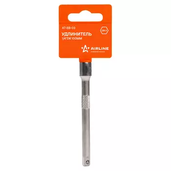 Удлинитель 1/4" DR 100мм AIRLINE
