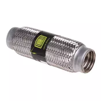 Виброкомпенсатор выхлопной трубы (Гофра) 45x200 InterLock (нерж. сталь) универсальная TRIALLI
