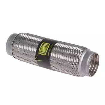 Виброкомпенсатор выхлопной трубы (Гофра) 50x230 InterLock (нерж. сталь) универсальная TRIALLI
