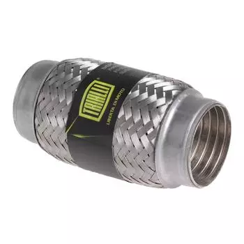 Виброкомпенсатор выхлопной трубы (Гофра) 55x150 InterLock (нерж. сталь) универсальная TRIALLI