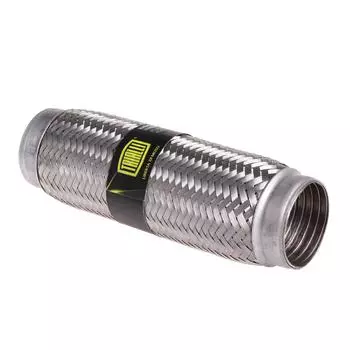 Виброкомпенсатор выхлопной трубы (Гофра) 60x250 InterLock (нерж. сталь) универсальная TRIALLI