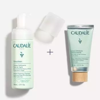 Идеальный дуэт для мягкого пилинга Caudalie