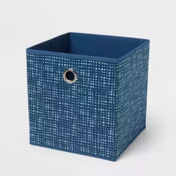 11-дюймовая тканевая корзина Galaxy Blue Geometric - Room Essentials