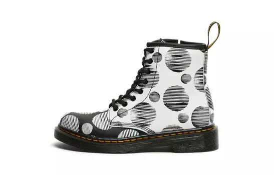 1460 Детские ботинки PS Черный/Белый Dr.Martens