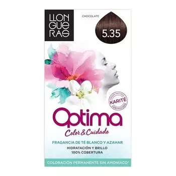 1733 Llongueras Optima Краска для волос 5.35 Passion Chocolate
