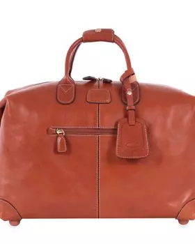 18-дюймовый грузовой вещевой чемодан Pelle Cognac Bric's, цвет Cognac