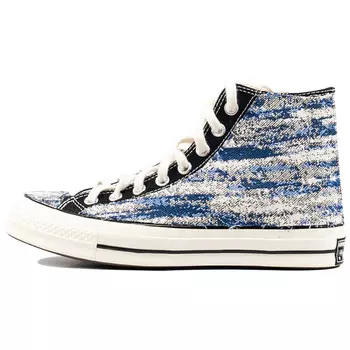 1970-е годы. Кеды унисекс с высоким берцем, синие Converse