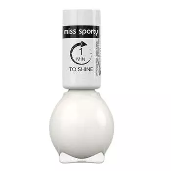 1 Minute to Shine, Лак для ногтей 121, 7 мл, Miss Sporty