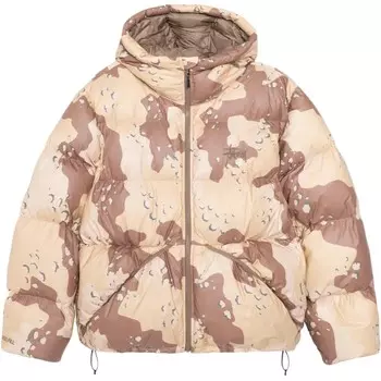 2024 Осень Серия Пуховик Унисекс Камуфляж Stussy, цвет Camouflage
