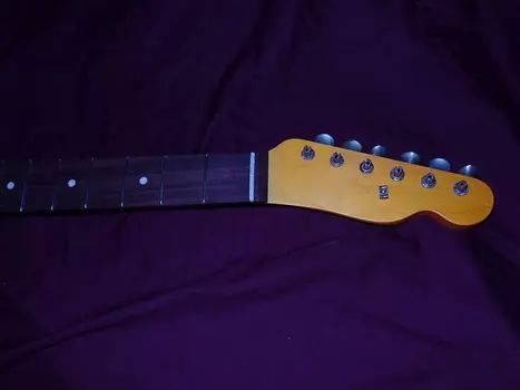 21 лад, 1960-е годы, ручная обработка, Relic Aged, C-образная форма, Telecaster Allparts, Fender, лицензированный гриф из розового дерева. Telecaster Neck