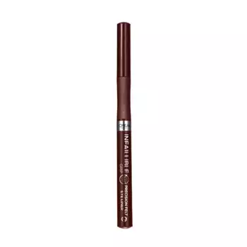 24-часовая жидкая подводка для глаз Infaillible Grip 24H Precision Felt L'Oreal, цвет brown