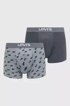 2 пары боксеров Levi's, серый