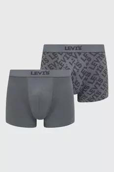 2 пары боксеров Levi's, серый