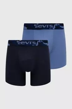 2 пары боксеров Levi's, синий