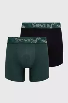 2 пары боксеров Levi's, зеленый