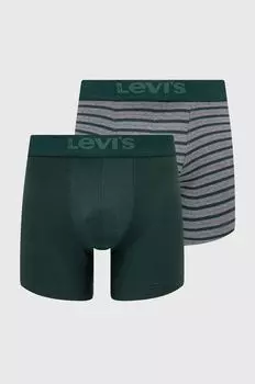 2 пары боксеров Levi's, зеленый