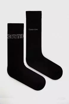 2 пары носков Calvin Klein, черный