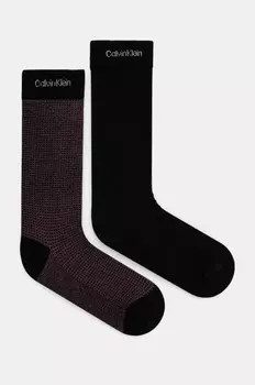2 пары носков Calvin Klein, черный