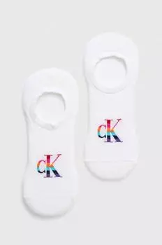 2 пары носков Calvin Klein Jeans, белый